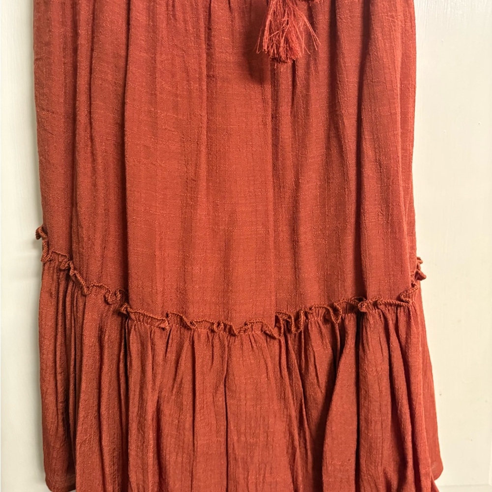 Ash & Violet Rust Dress Size M NWT - Picture 6 of 13